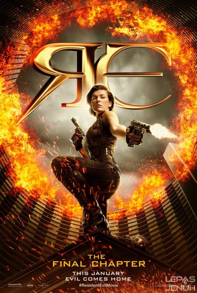 Resident Evil Movie: The Final Chapter poster