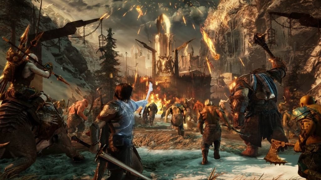 Tampilan in-game Middle-earth: Shadow of War