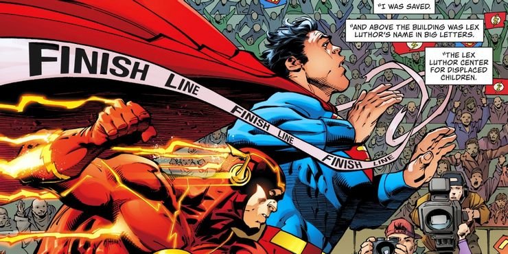 Superman vs The Flash