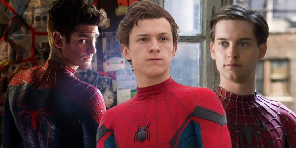Tom Holland Tobey Maguire Andrew Garfield Spider-Man 3