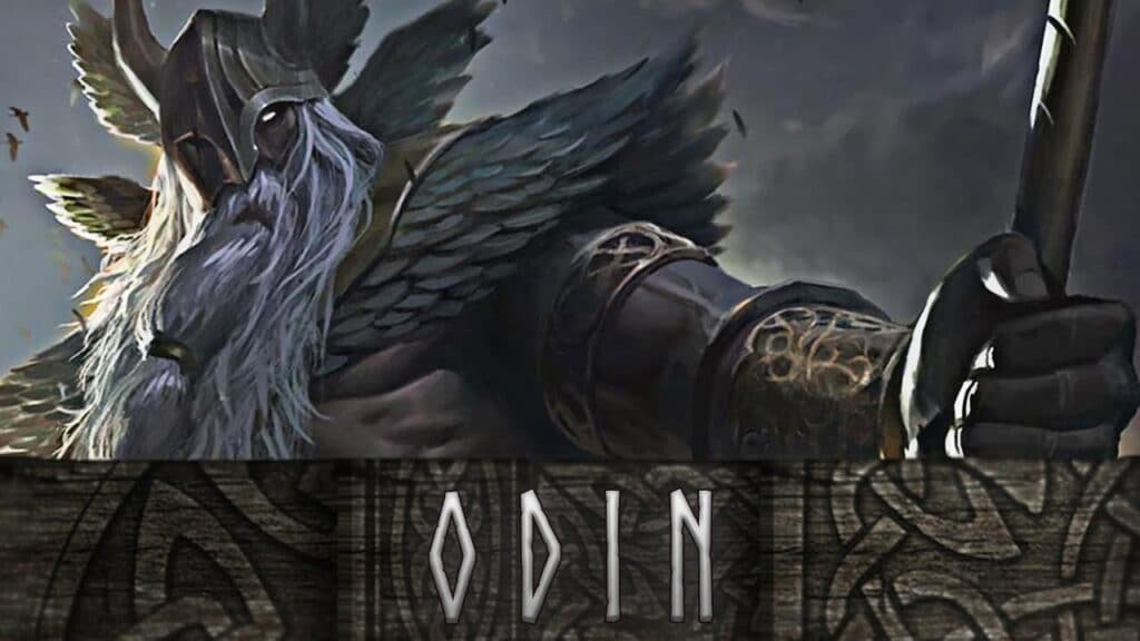 Dewa God Of War Odin