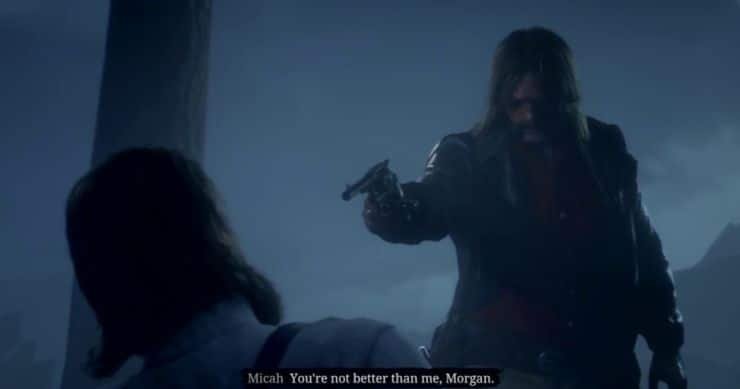 Micah kills arthur